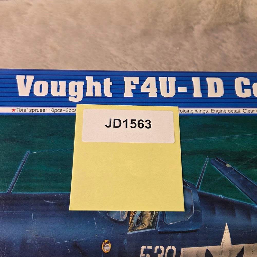 Trumpeter 02221 Vought F4U-1D Corsair 1:32 Scale Model Kit Airplane Open Box - Picture 14 of 15